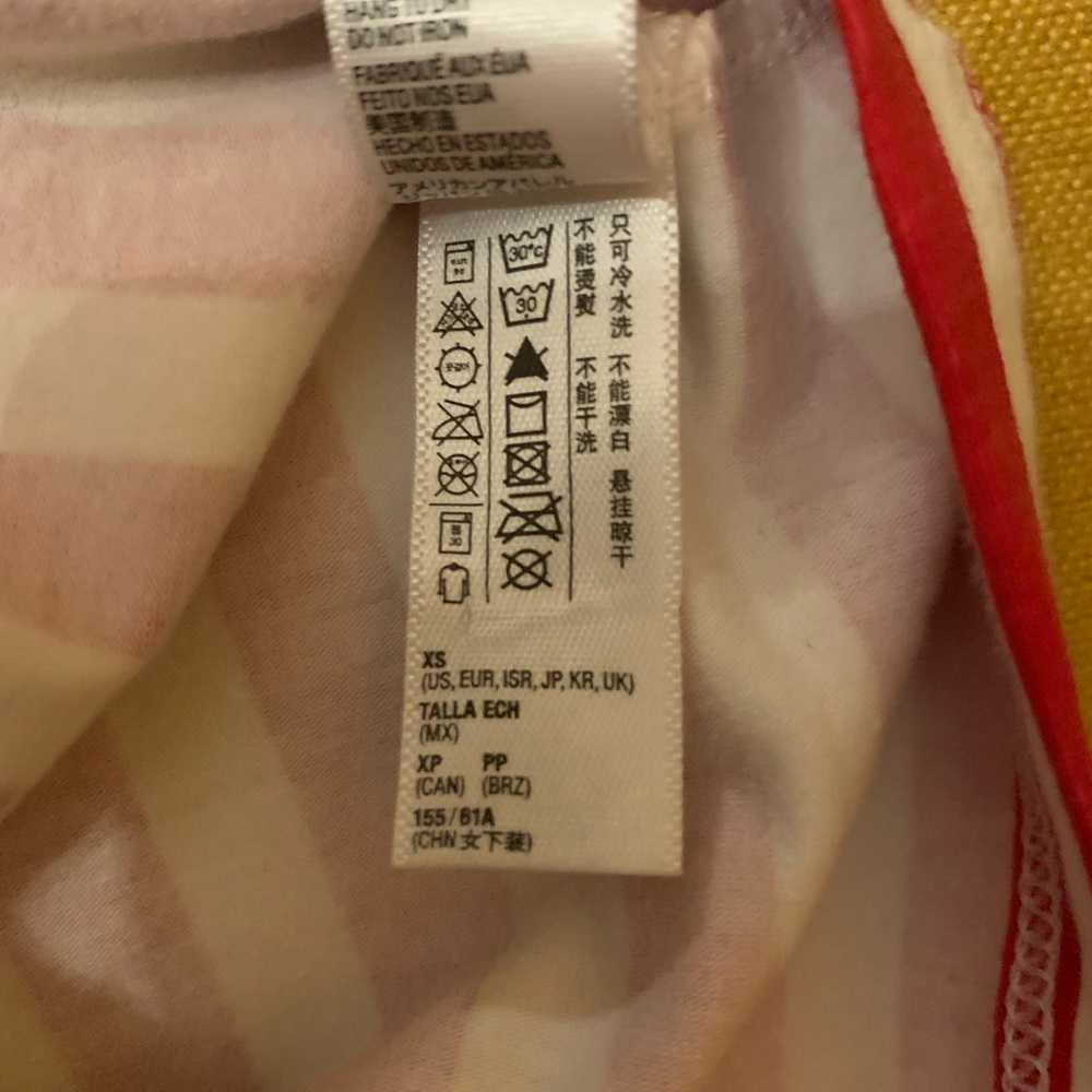 NEW American Apparel US Flag Crop Top tank - Picture 5 of 7